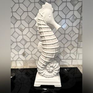 Elegant Ceramic Seahorse